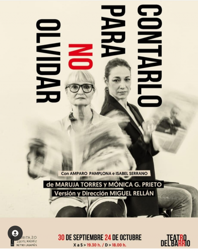 Contarlo para no olvidar