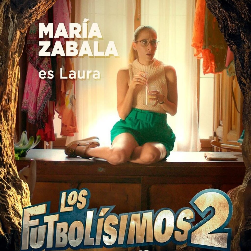 Ya queda menos para el comienzo del partido losfutbolisimos2 Maria Zabala en esta nueva entreg 2